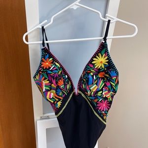 Nanette Lepore Otomi Embroidery One Piece